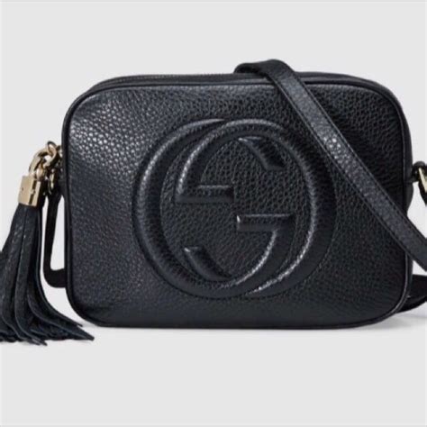 gucci soho disco black replica|gucci soho disco bag price.